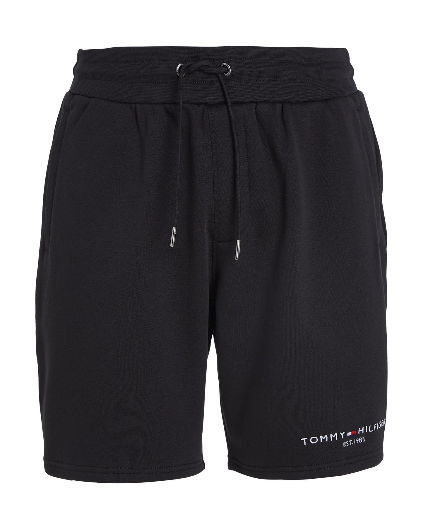 Tommy Hilfiger Small Tommy Logo Mens Sweat Shorts - Black