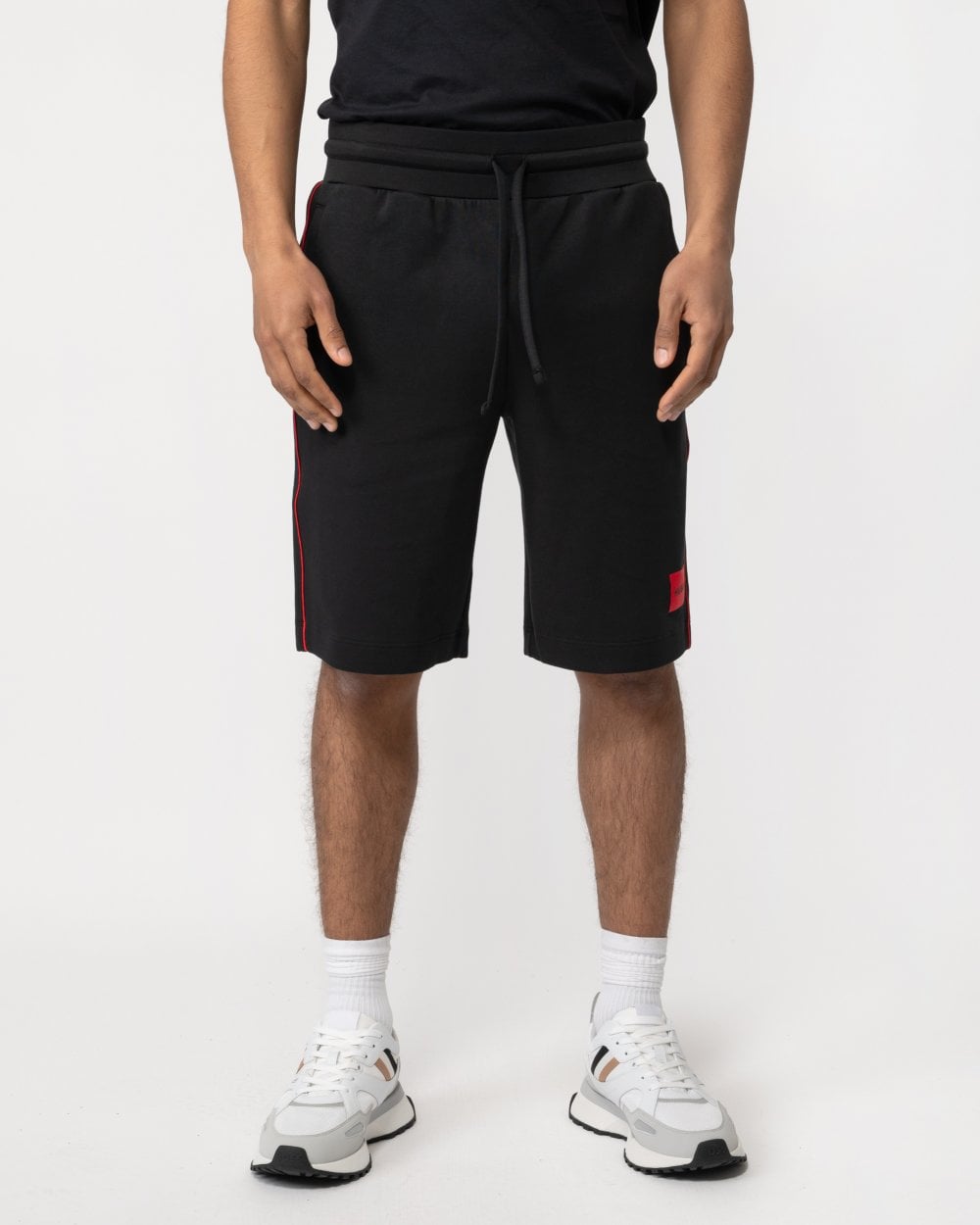 HUGO HUGO Mens Logo Badge Loungewear Shorts