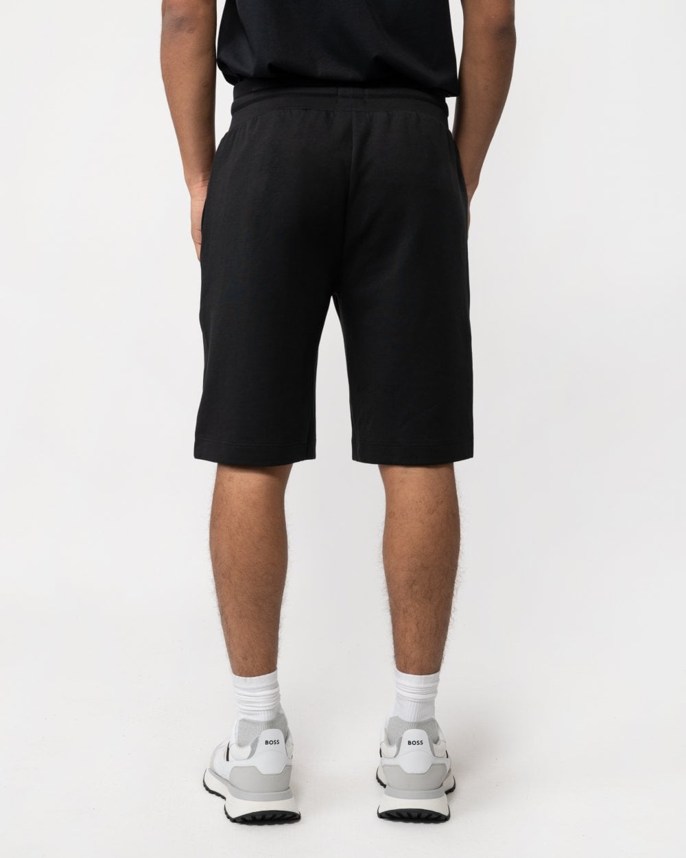 HUGO HUGO Mens Logo Badge Loungewear Shorts