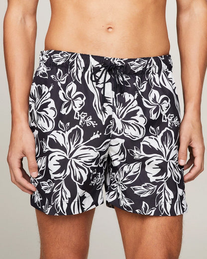 Tommy Hilfiger Tommy Hilfiger Medium Drawstring Print Mens Swim Shorts