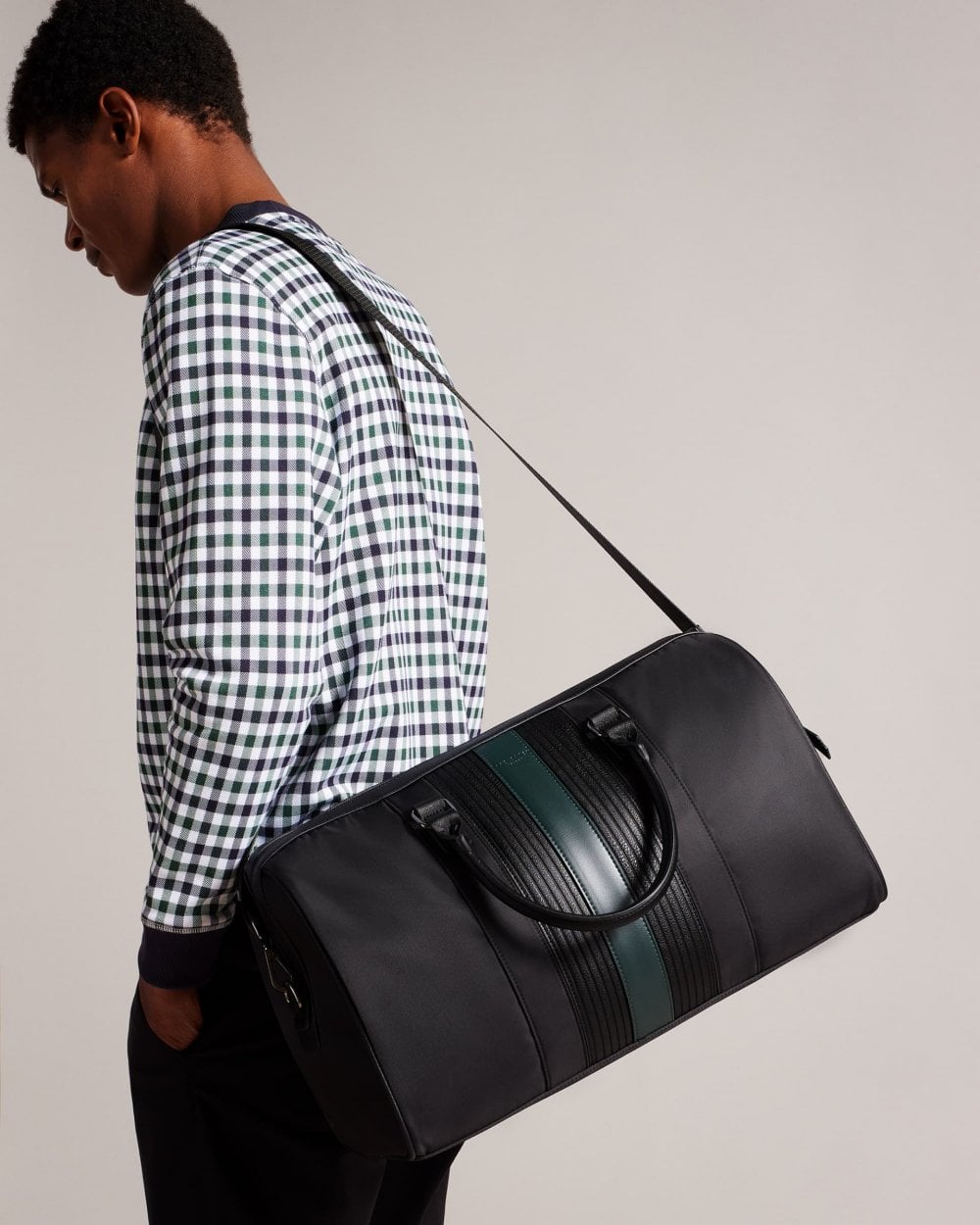 Ted Baker Rucks Core Twill PU Holdall