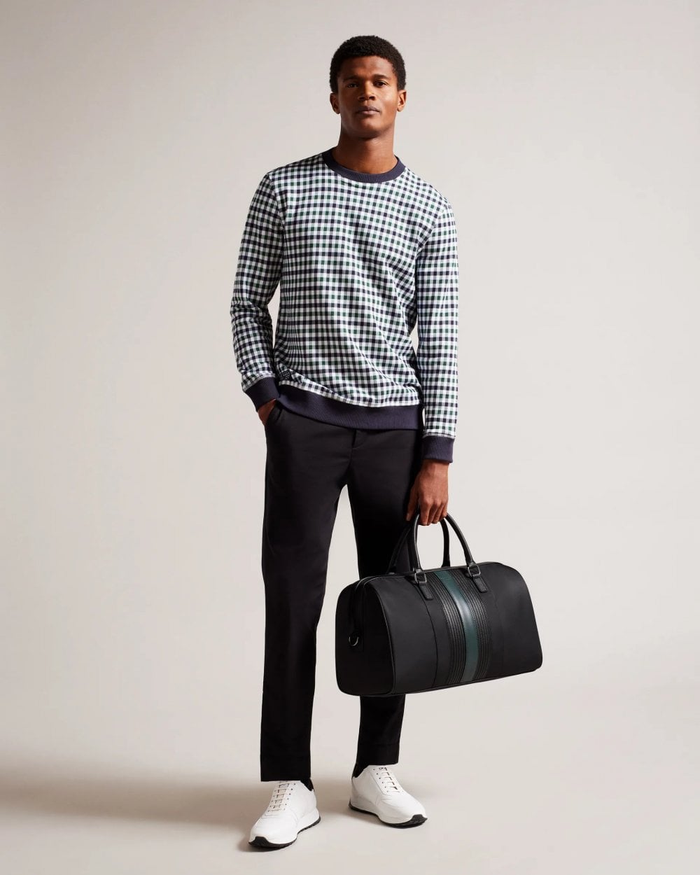 Ted Baker Rucks Core Twill PU Holdall