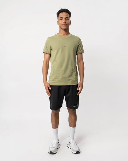 Tommy Hilfiger Small Tommy Logo Mens Sweat Shorts - Black