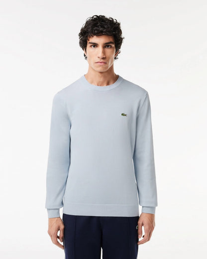 Lacoste Mens Organic Cotton Crew Neck Sweater