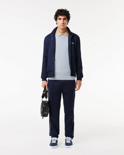 Lacoste Mens Organic Cotton Crew Neck Sweater - Phoenix Blue J2G