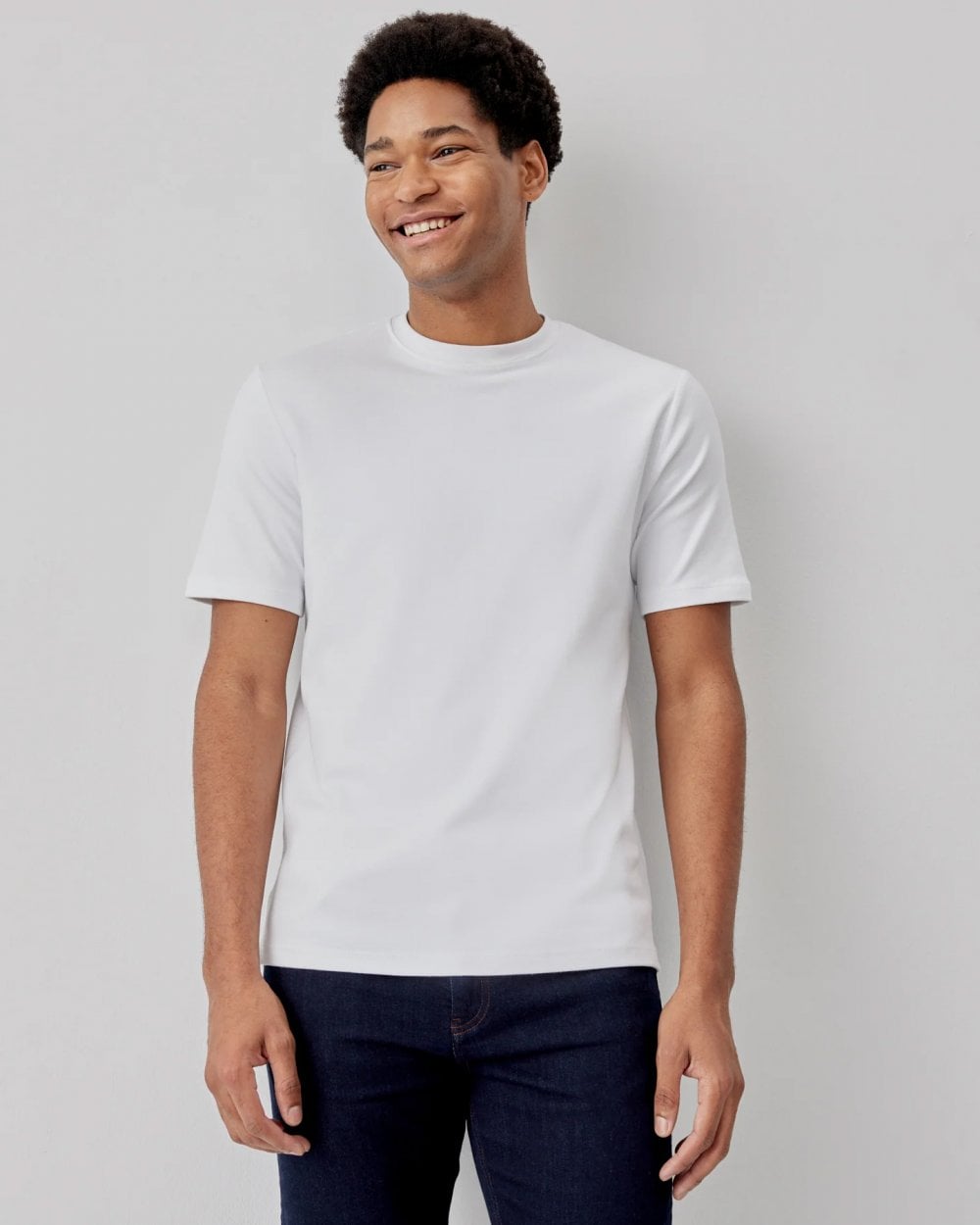 Oliver Sweeney Palmela Mens Crew Neck T-Shirt - White