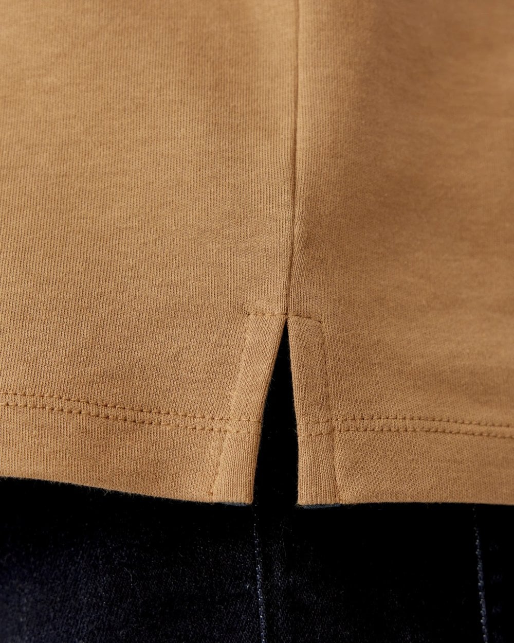 Oliver Sweeney Palmela Mens Crew Neck T-Shirt - Camel