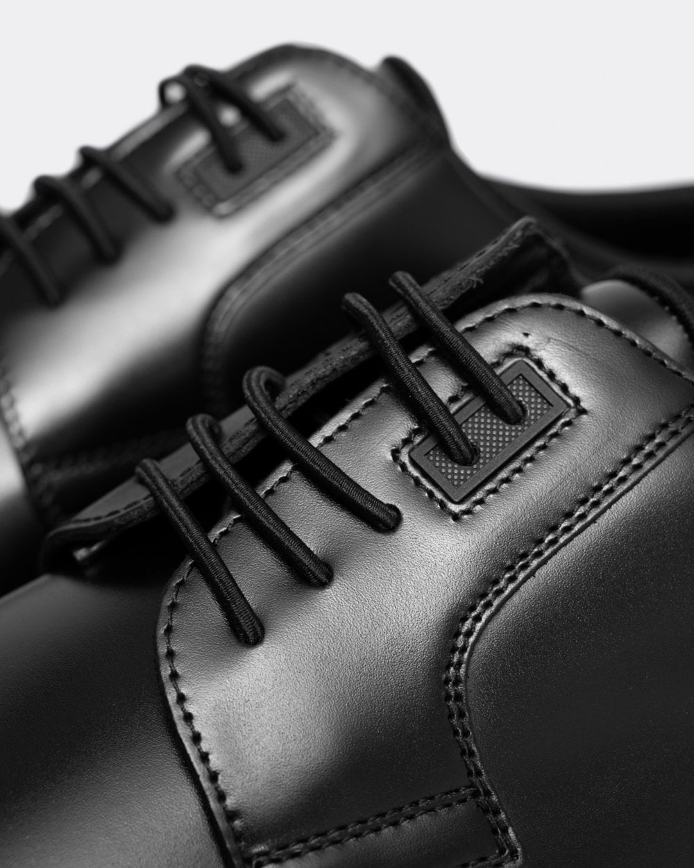 BOSS Orange Firstclass Mens Leather Derby Shoes With Rubber Outsole NOS