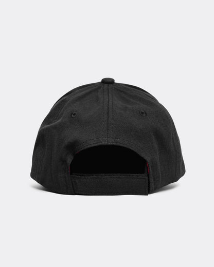 HUGO Men-X 581-RL Mens Cotton-Twill Cap With Red Logo Label - Black 001