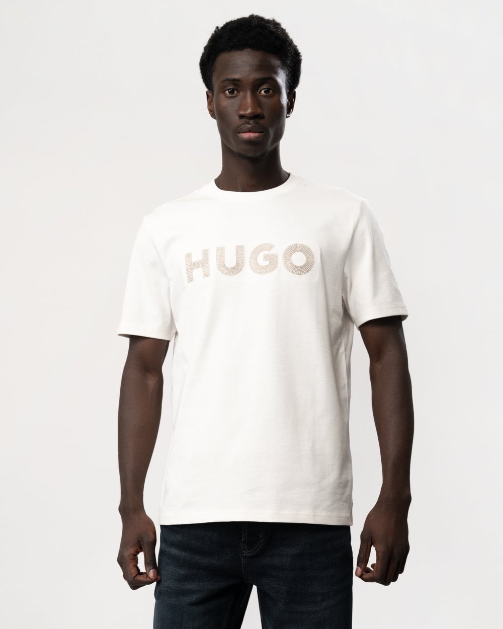 HUGO Drochet Mens T-Shirt