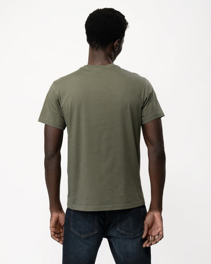 Emporio Armani Mens Logoband Beach T-Shirt - Military Green
