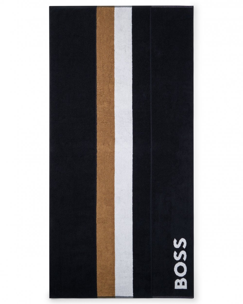 BOSS Orange Signature-Stripe Beach Towel