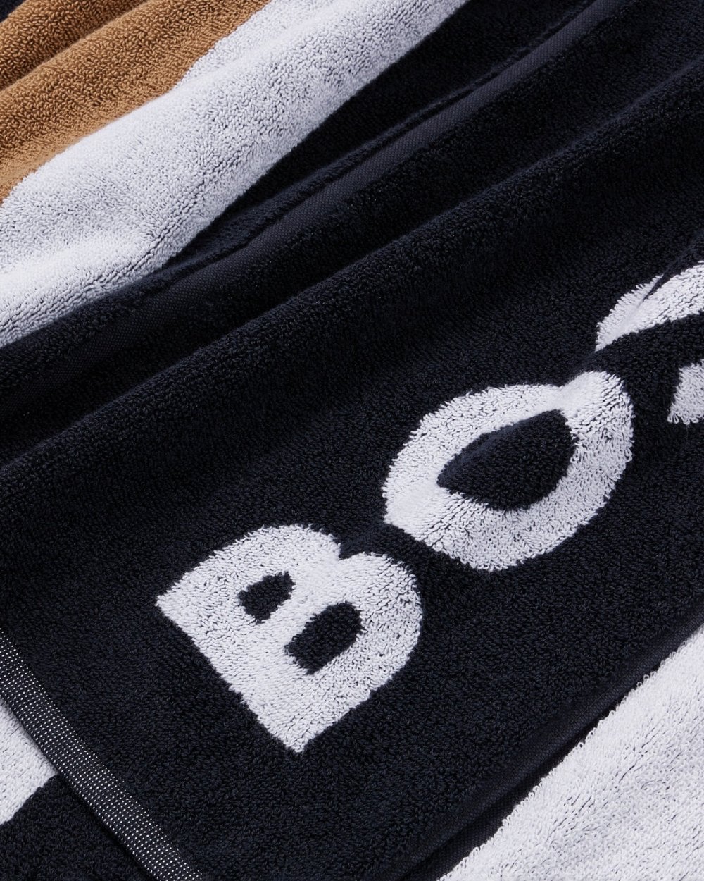 BOSS Orange Signature-Stripe Beach Towel