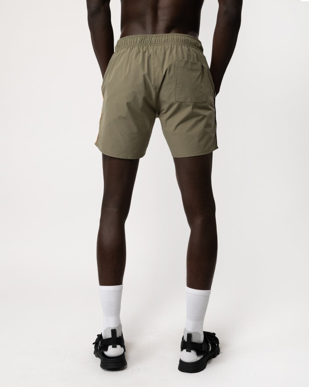BOSS Orange Iconic Mens Swim Shorts - Beige/Khaki 250