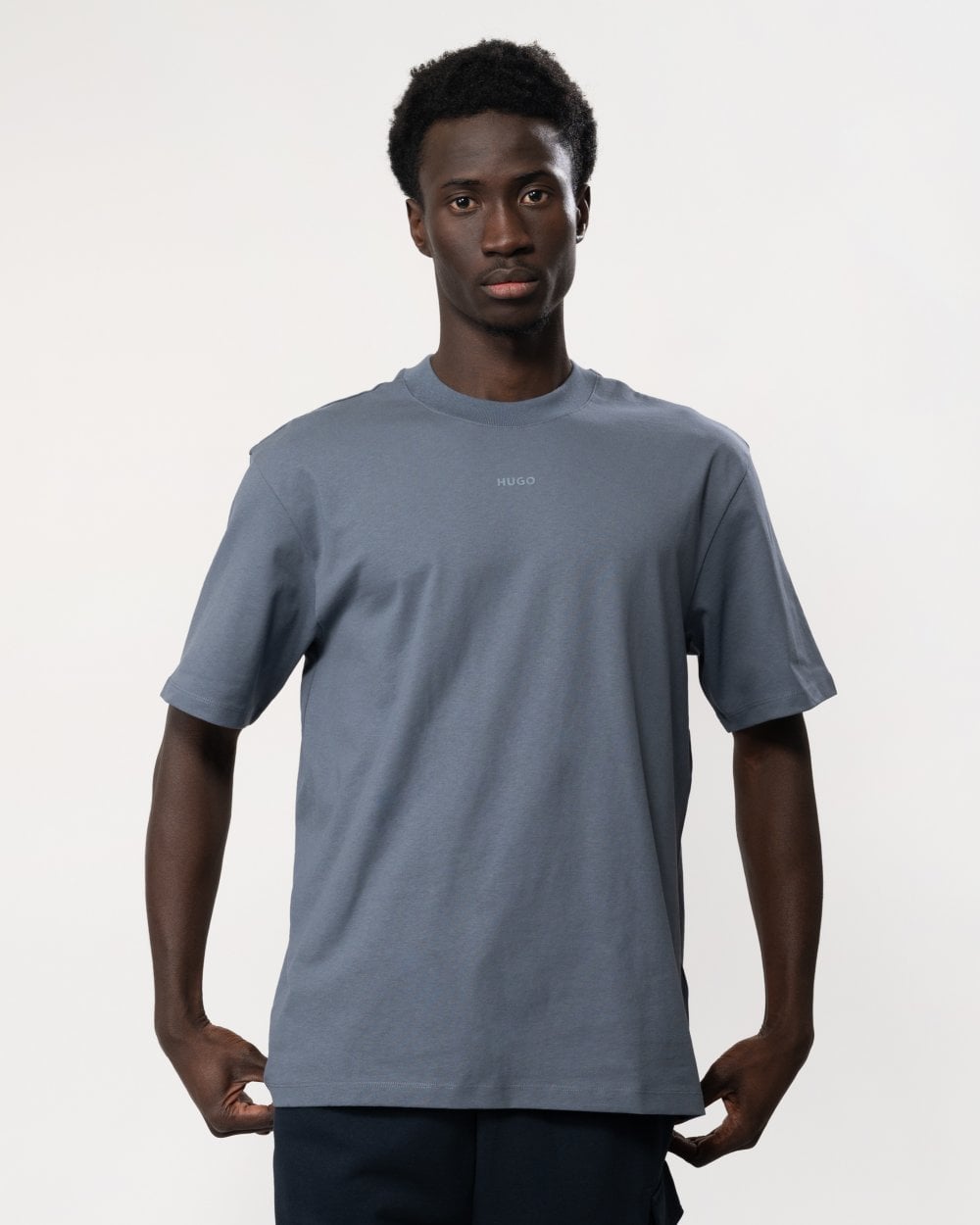 HUGO Dapolino Mens T-Shirt - Open Blue 462
