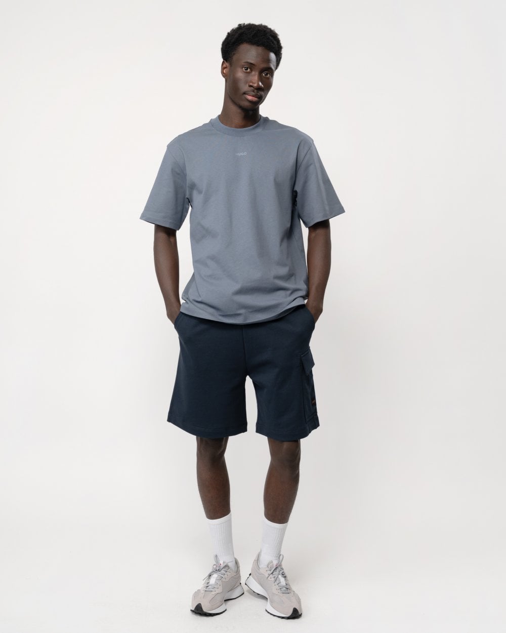 HUGO Dapolino Mens T-Shirt - Open Blue 462