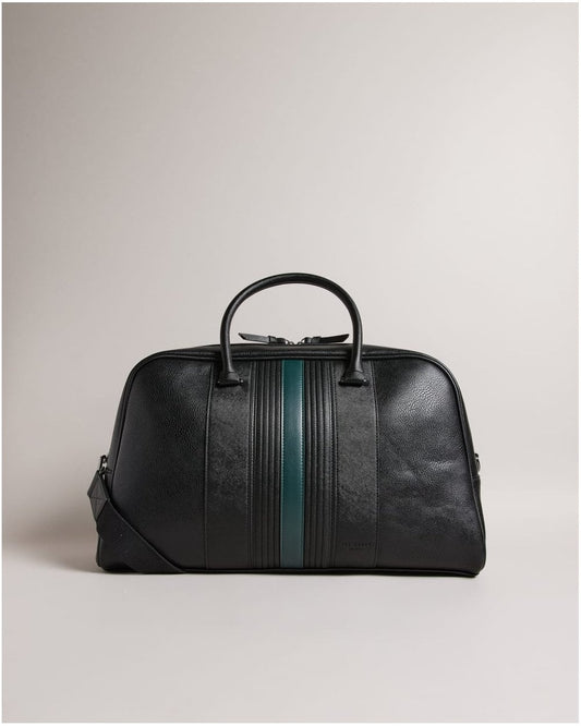 Ted Baker Evian Mens Striped PU Bowler Bag