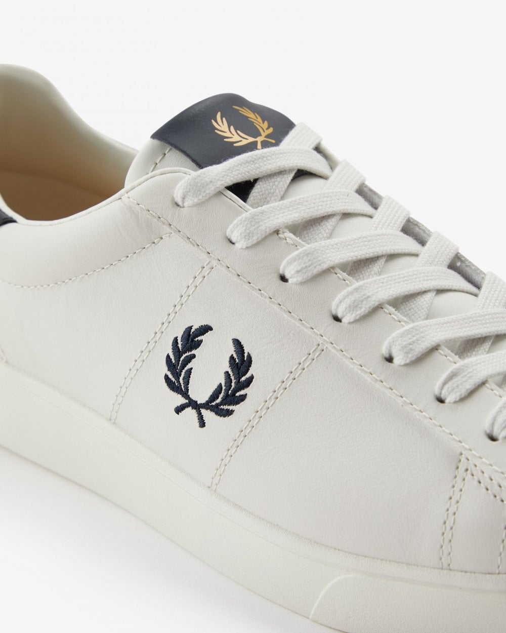 Fred Perry Spencer Mens Leather Trainers NOS
