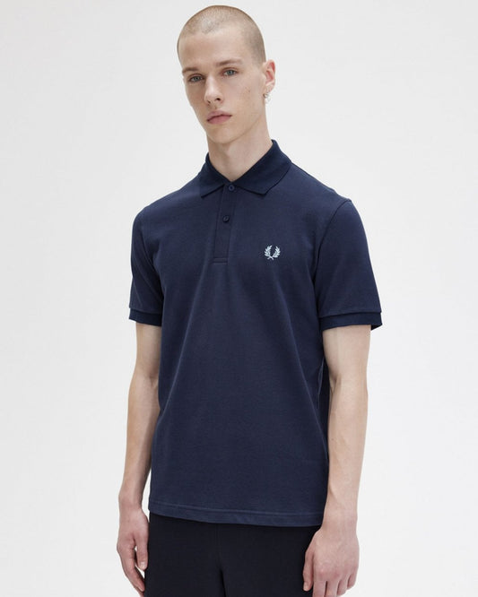 Fred Perry Mens Original Tennis Shirt NOS - Navy 795