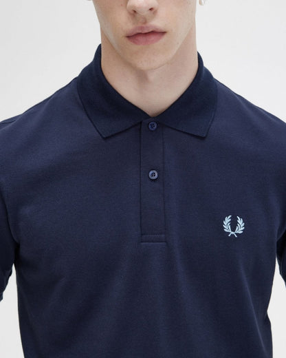 Fred Perry Mens Original Tennis Shirt NOS - Navy 795