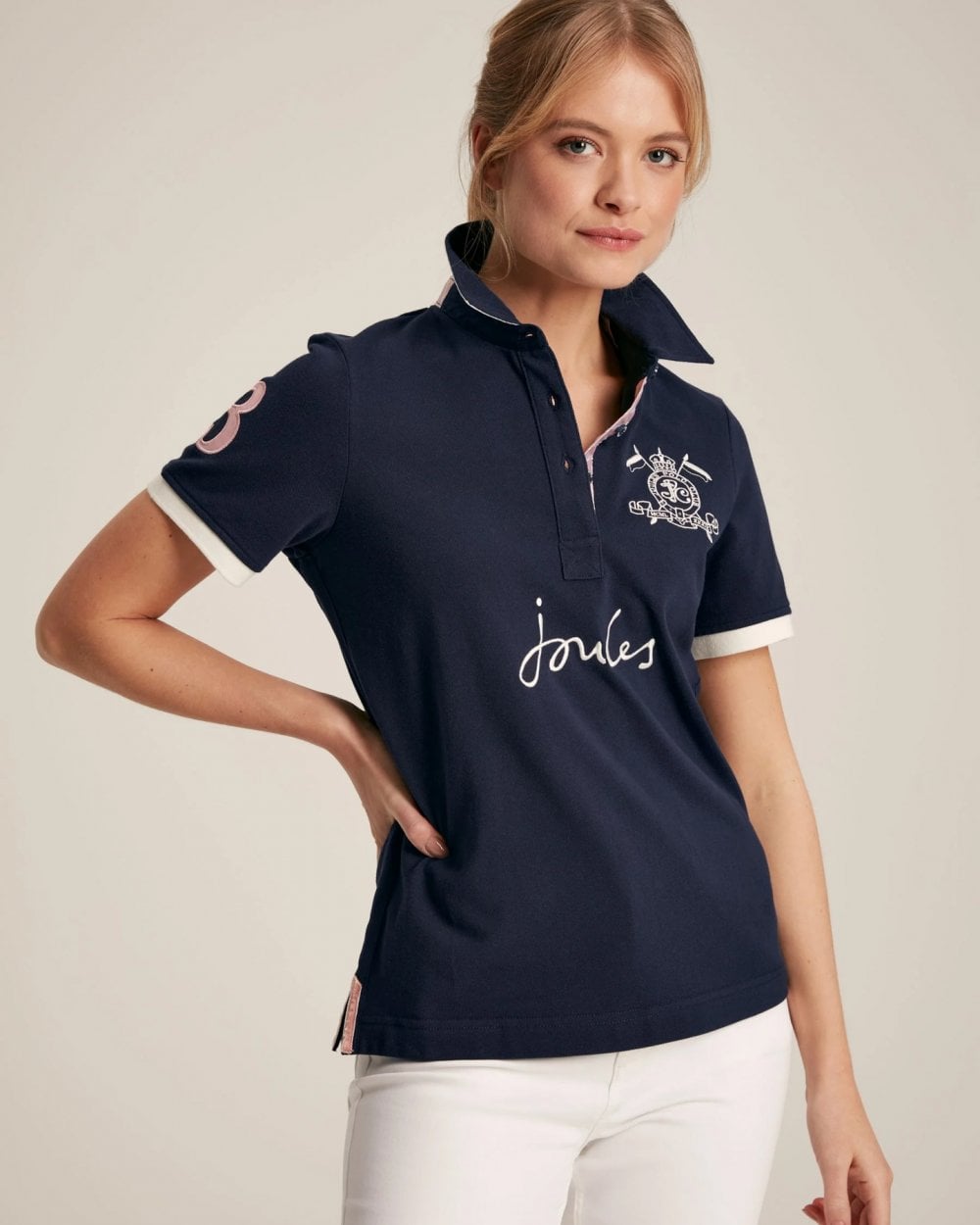 Joules Beaufort Womens Short Sleeve Polo 224310