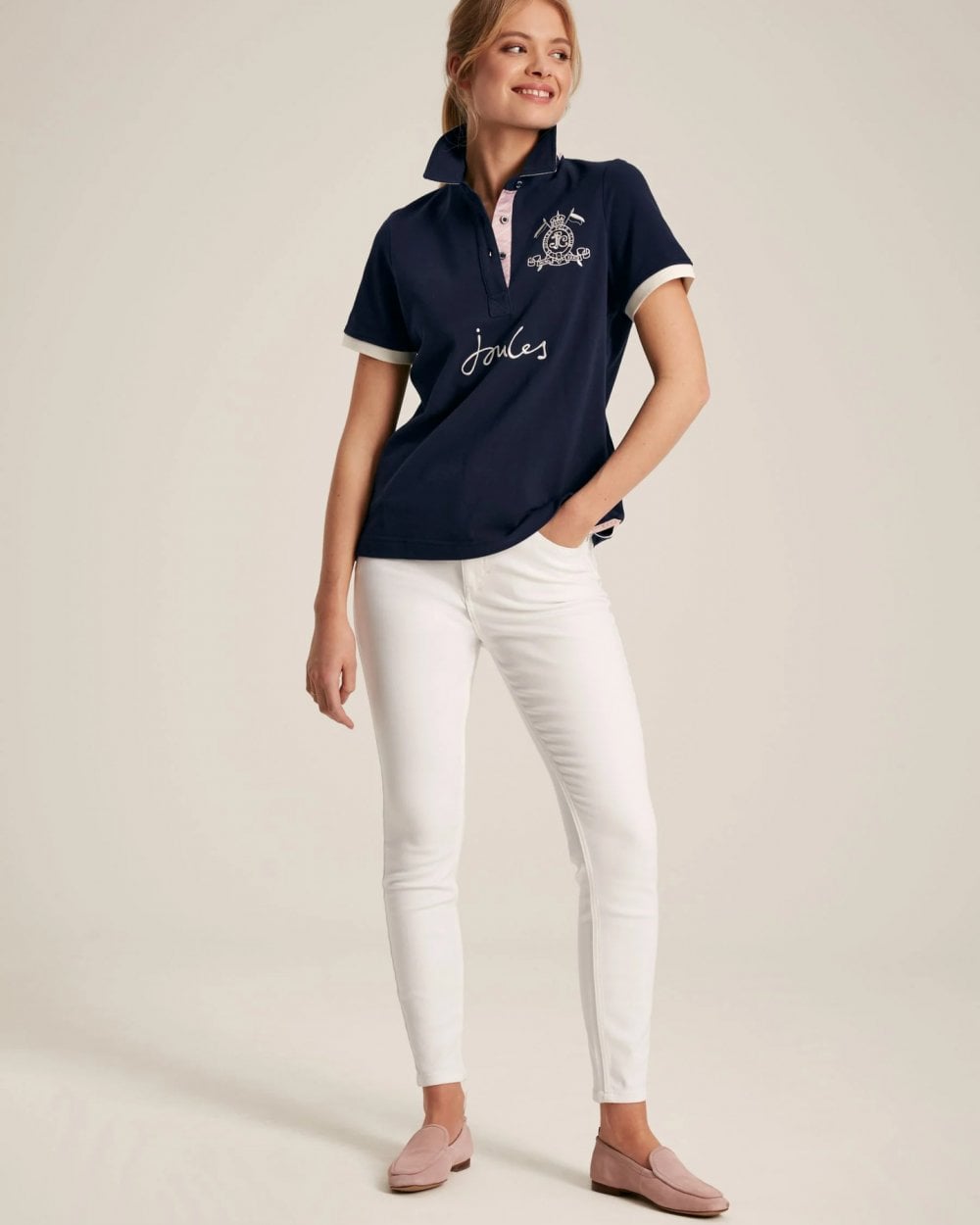 Joules Beaufort Womens Short Sleeve Polo 224310