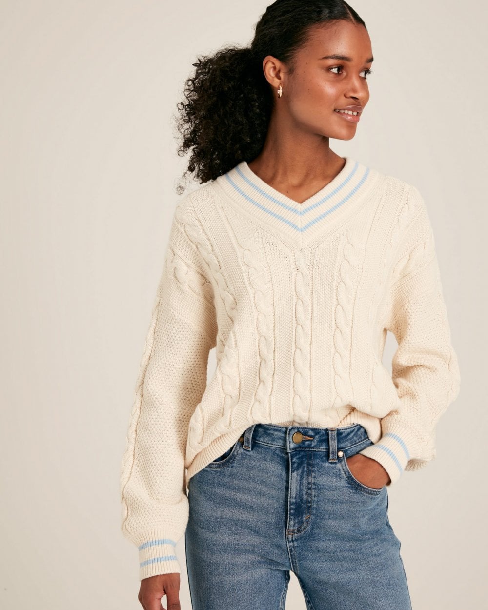 Joules Dibbly Womens Cricket Jumper 224541
