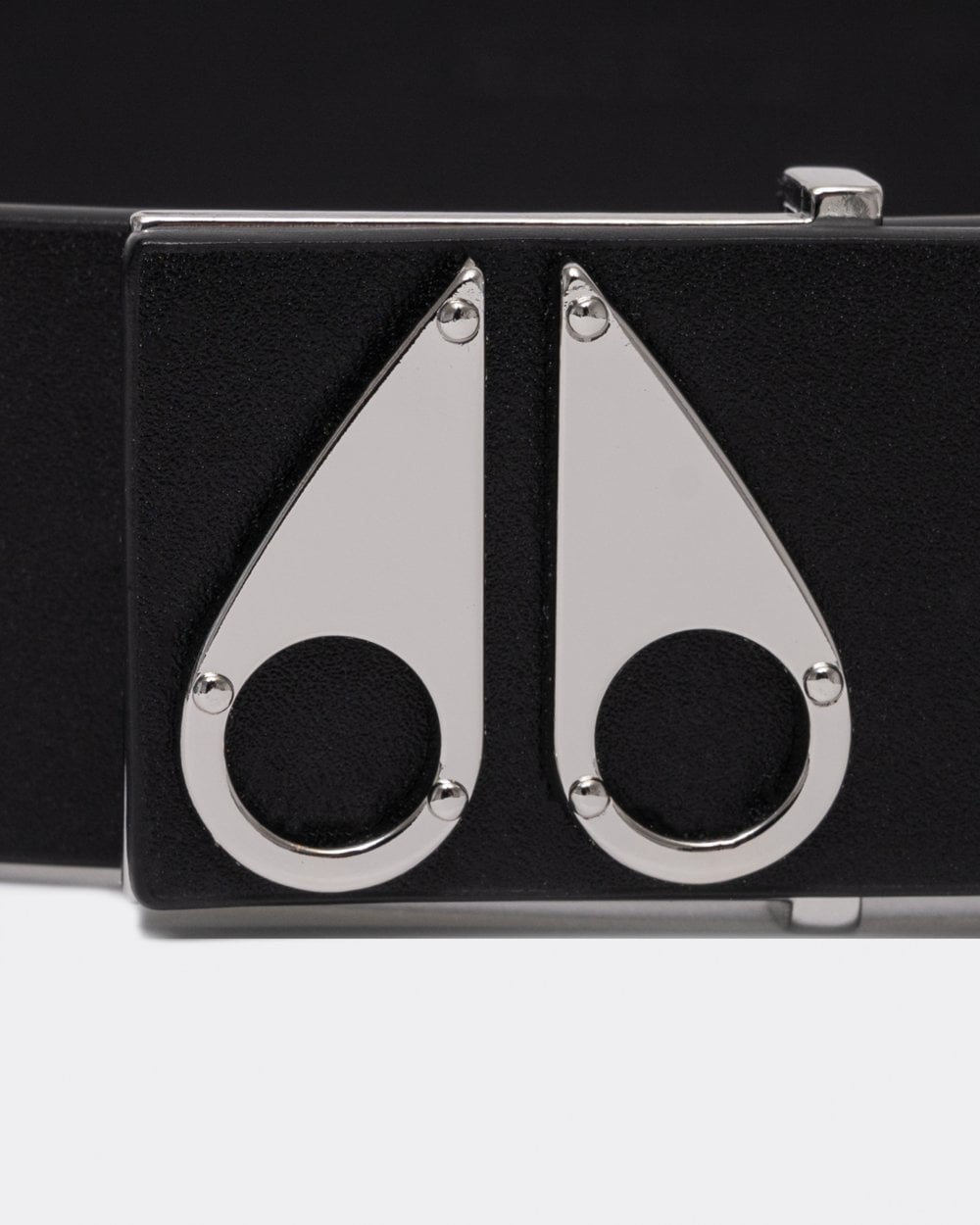 Moose Knuckles Mens Logo Icon Belt