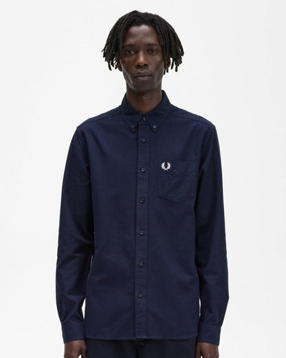 Fred Perry Mens Long Sleeve Oxford Shirt NOS