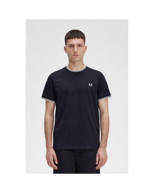 Fred Perry Mens Twin Tipped T-Shirt NOS