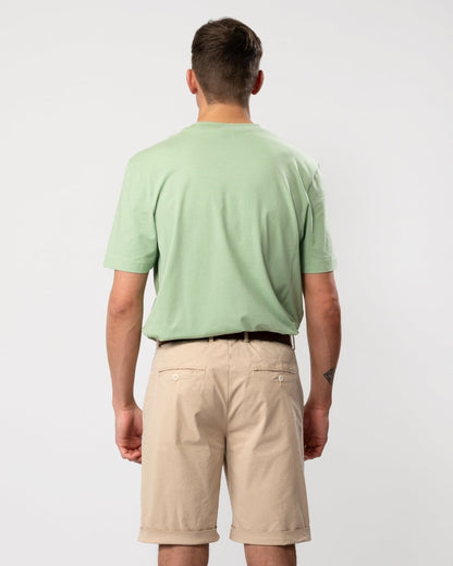 BOSS Orange TChup Mens Crew Neck Small Logo T-Shirt - Open Green 372