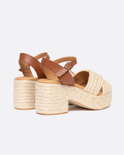 Penelope Chilvers Womens Bella Jute Sandal - 201 Natural
