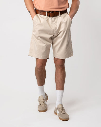 GANT Mens Relaxed Twill Shorts - 34 Putty