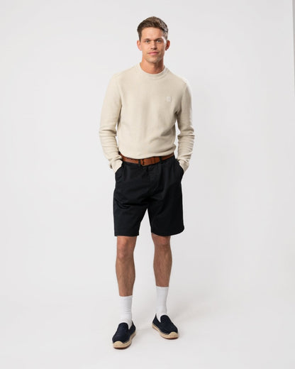 GANT Mens Relaxed Twill Shorts - 5 Black
