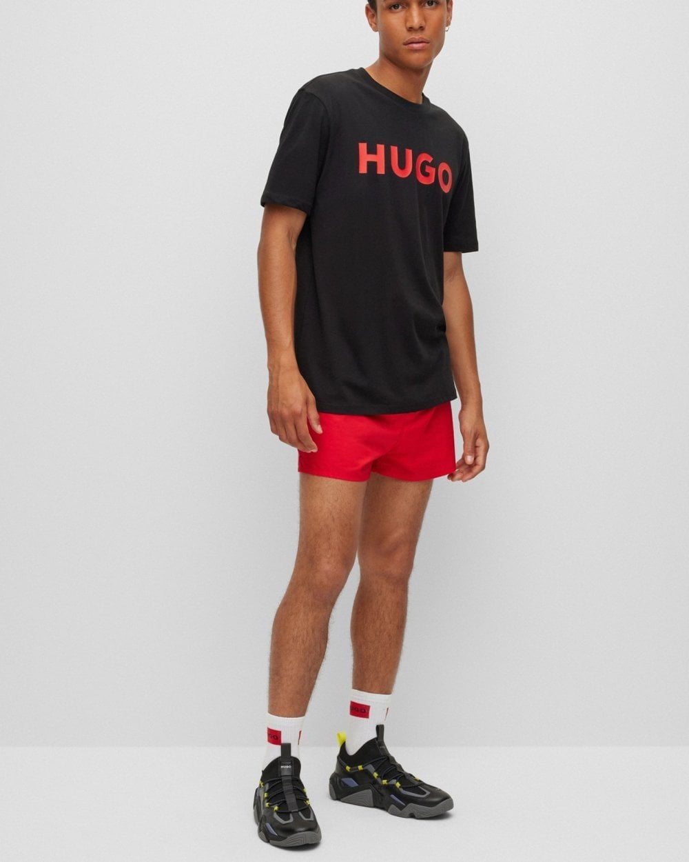 HUGO Dulivio Mens T-Shirt NOS - Black 001