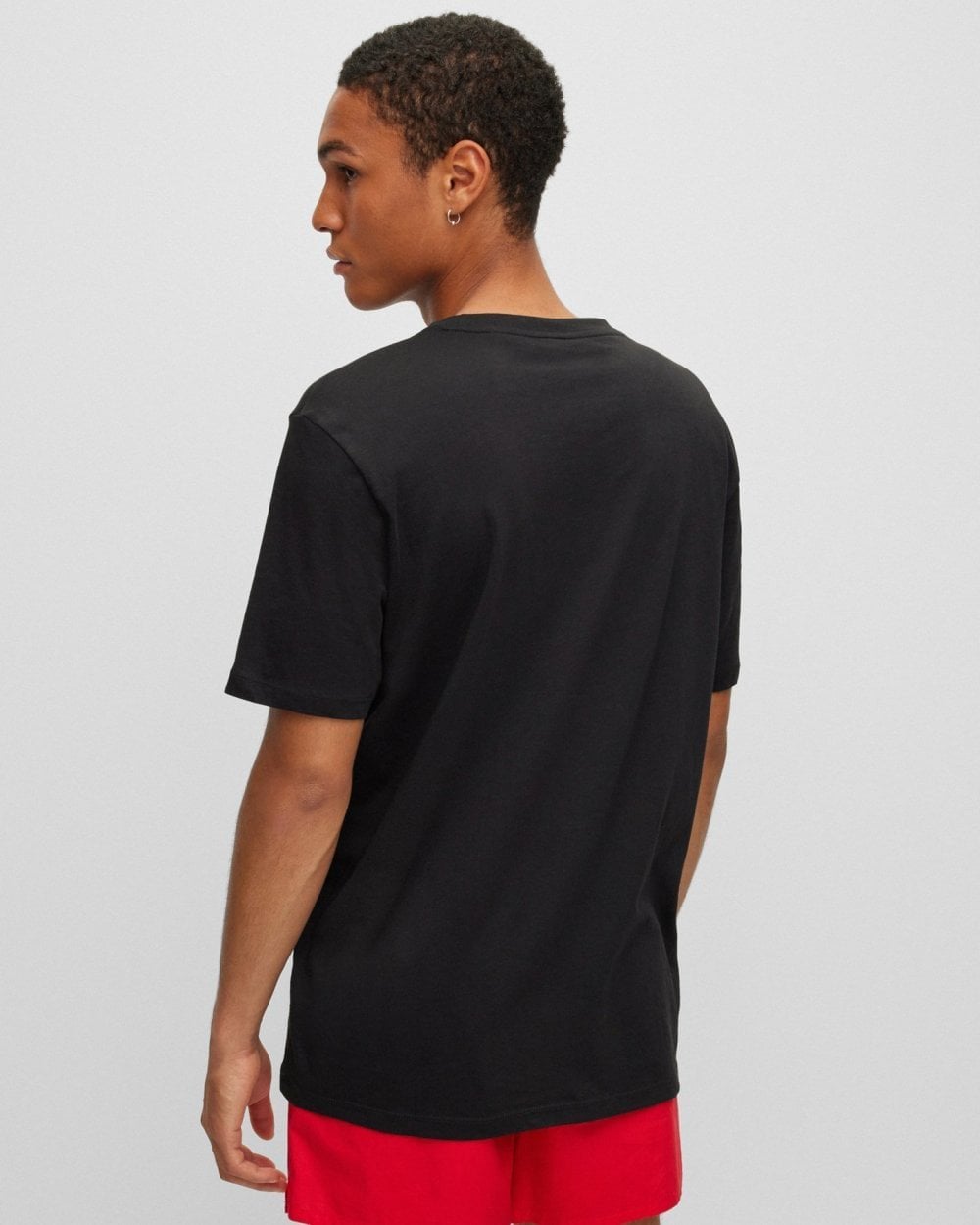 HUGO Dulivio Mens T-Shirt NOS - Black 001