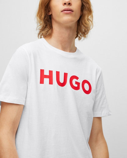 HUGO Dulivio Mens T-Shirt NOS - White 100
