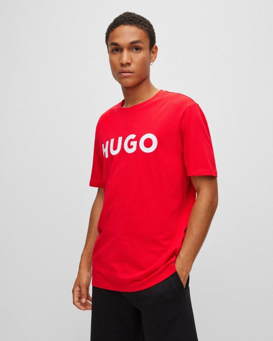 HUGO Dulivio Mens T-Shirt NOS - Red 693