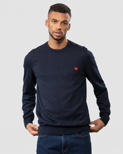 HUGO San Cassius Mens Crew Neck Sweater NOS