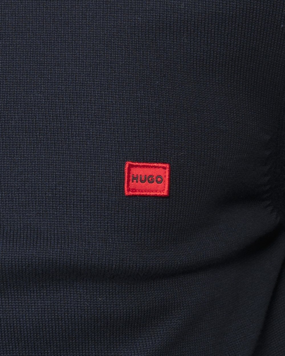 HUGO San Cassius Mens Crew Neck Sweater NOS - Navy 410