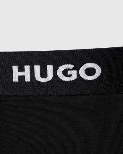 HUGO Triple Pack Mens Trunks - Black 001