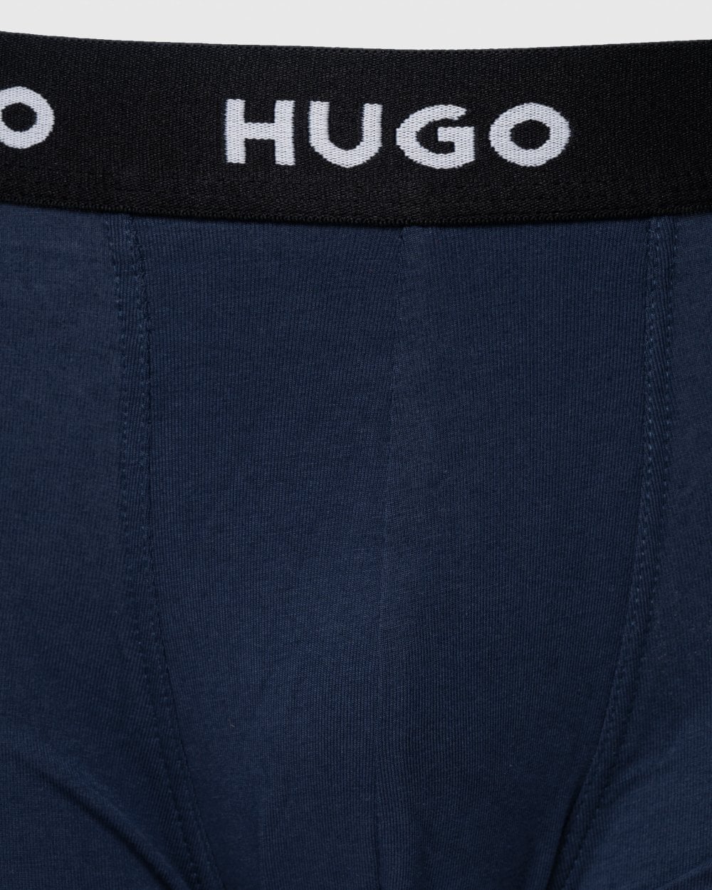 HUGO Triple Pack Mens Trunks - Navy 410