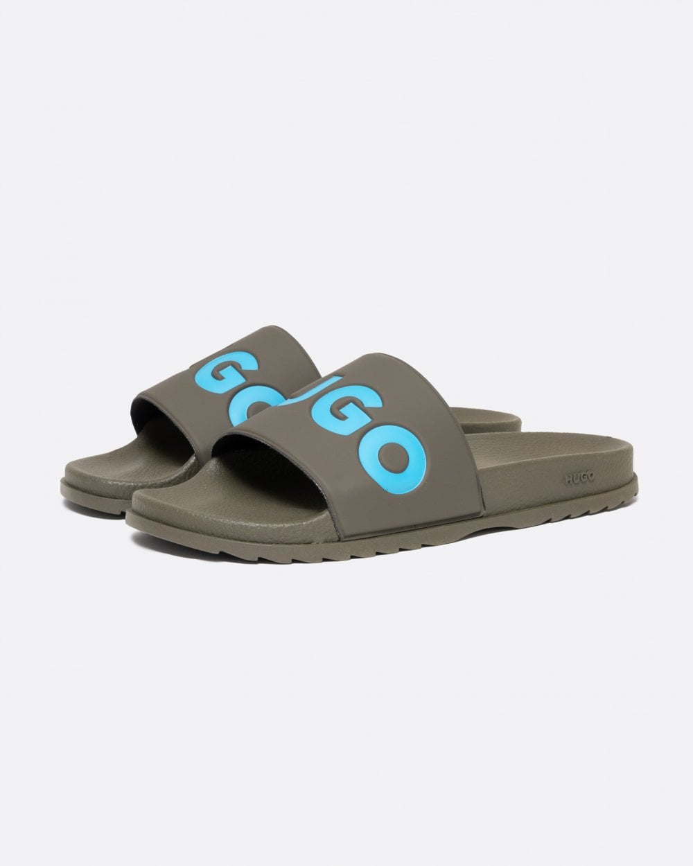 HUGO Match Mens Slides With Logo Strap