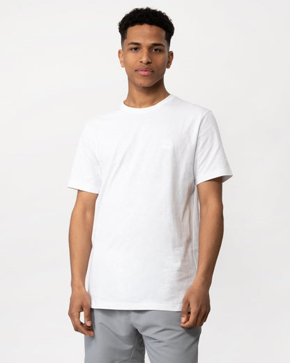 BOSS Orange Tales Mens Cotton-Jersey T-shirt With Logo Patch NOS
