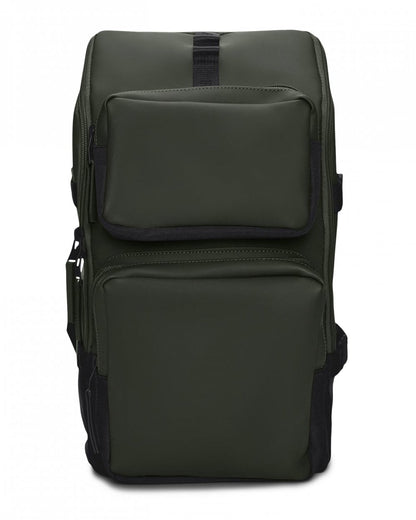 Rains Unisex Trail Cargo Backpack - 03 Green