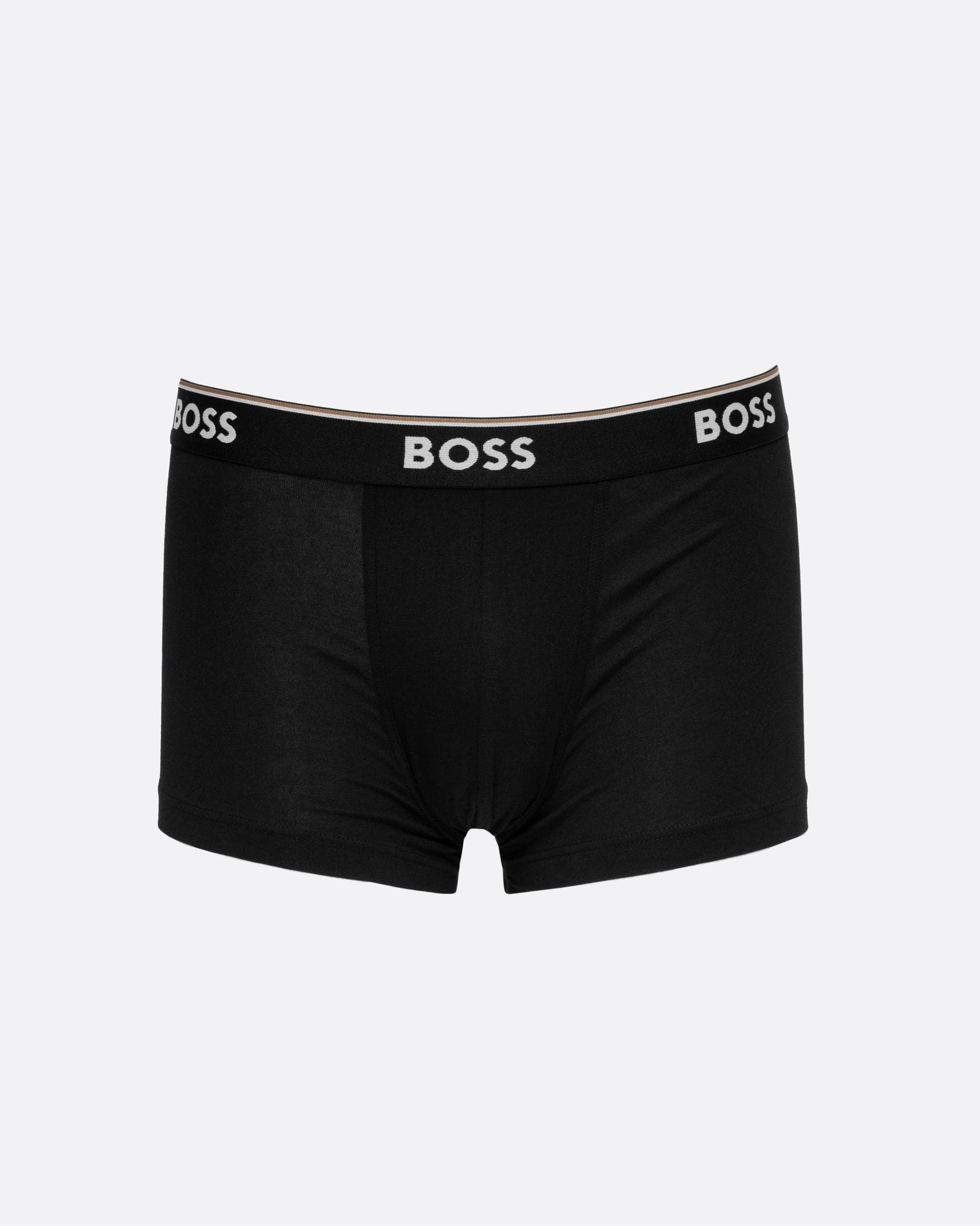 BOSS Orange BOSS Orange Power Design 3-Pack Mens Stretch-Cotton Trunks with Logo Waistbands