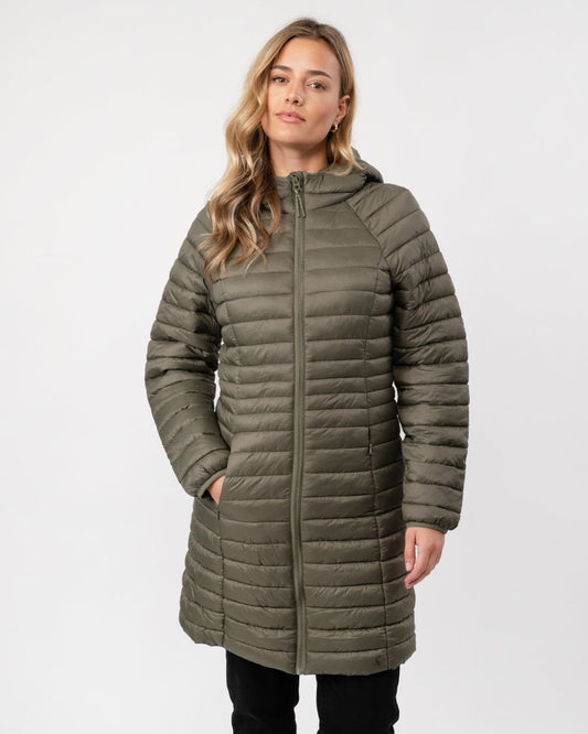 Joules Bramley Womens Long Packable Jacket 223593