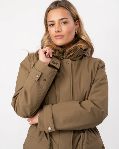 Joules Wilcote Womens Jacket 223853 - Tan