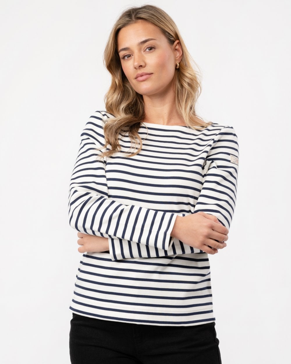 Joules New Harbour Womens Striped Breton Top