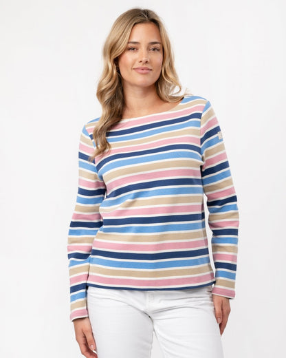Joules New Harbour Womens Striped Breton Top